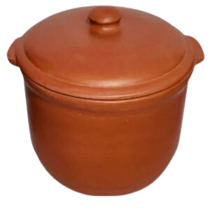 3 Litre Clay Biryani Cooking Pot